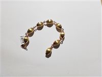 Bracelet Soprana Gioielleria Femme Vintage in Or jaune SFERE OVAL SAT-LUC - SFERE OVAL SAT-LUC